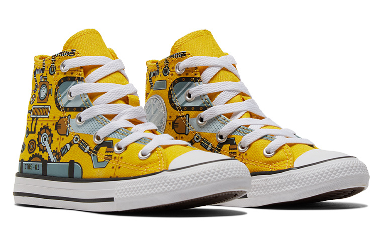 Lookbook (PS) Converse Chuck Taylor All Star Summer Submarines High Top 'Amarillo' Pria A03576C