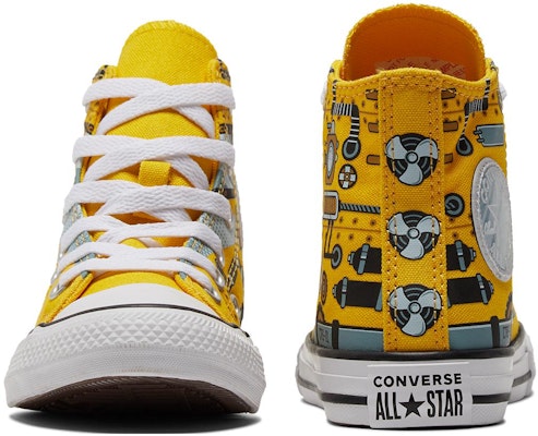 (Preschool) Converse Chuck Taylor All Star Summer Submarines High Top 'Amarillo' A03576C Shop (Preschool) Converse Chuck Taylor All Star Summer Submarines High Top 'Amarillo' A03576C