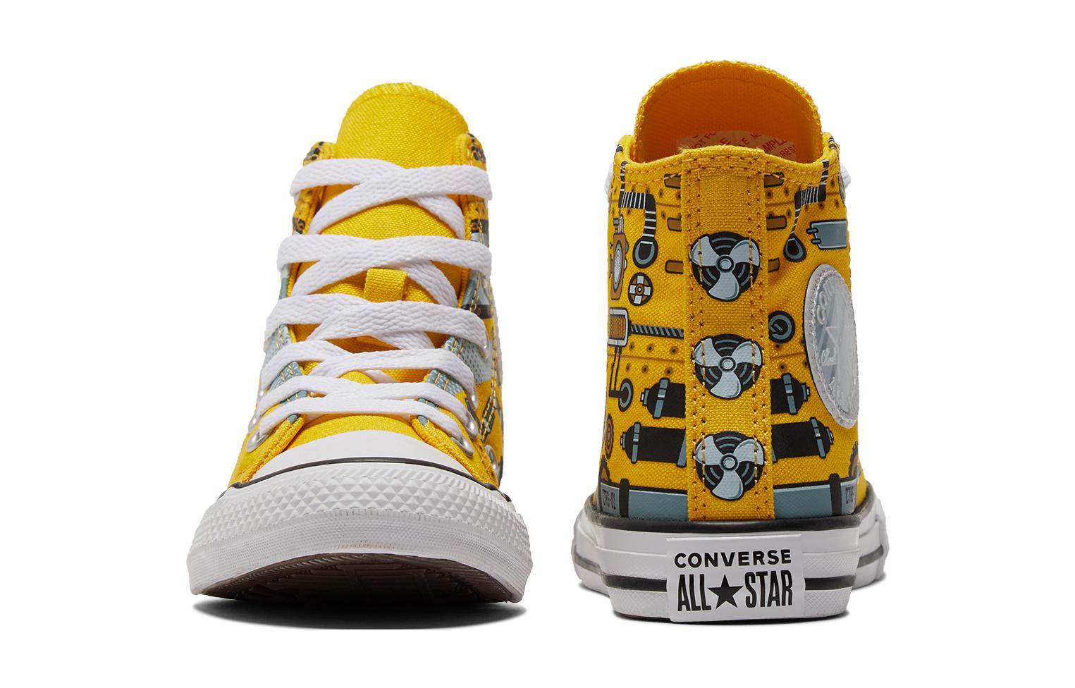 Shop (PS) Converse Chuck Taylor All Star Summer Submarines High Top 'Amarillo' Pria A03576C