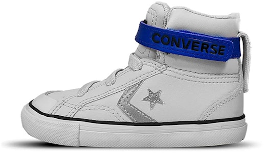大童Converse Pro Blaze Strap學步鞋 休閒 防滑耐磨 高筒 兒童板鞋 灰藍 Buy 大童Converse Pro Blaze Strap學步鞋 休閒 防滑耐磨 高筒 兒童板鞋 灰藍