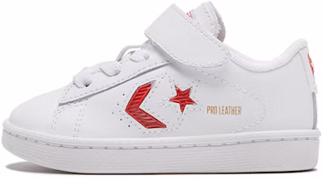 (Toddler) Converse Pro Leather 'White Red' 768406C (Toddler) Converse Pro Leather 'White Red' 768406C