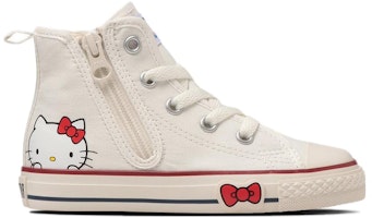 中童 Converse All Star N HELLO KITTY Z HI 防滑 低筒 兒童帆布鞋 米白色 台版 Order 中童 Converse All Star N HELLO KITTY Z HI 防滑 低筒 兒童帆布鞋 米白色 台版