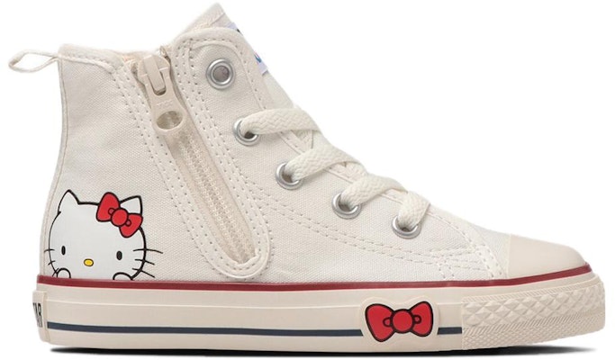 (Preschool) Converse Hello Kitty x All Star 'Off White' 37302790 Order (Preschool) Converse Hello Kitty x All Star 'Off White' 37302790