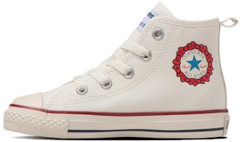 中童 Converse All Star N HELLO KITTY Z HI 防滑 低筒 兒童帆布鞋 米白色 台版 Lookbook 中童 Converse All Star N HELLO KITTY Z HI 防滑 低筒 兒童帆布鞋 米白色 台版