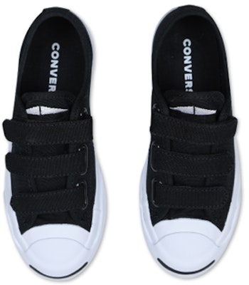 兒童 Converse Jack Purcell 3V 黑色 Lookbook 兒童 Converse Jack Purcell 3V 黑色