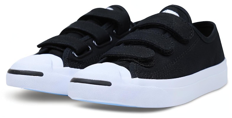 (Preschool) Converse Jack Purcell 3V 'Black' 361307C Shop (Preschool) Converse Jack Purcell 3V 'Black' 361307C