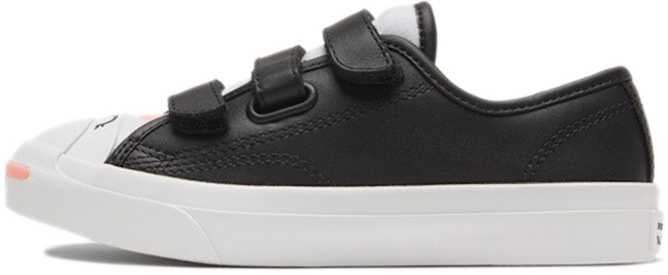 (Preschool) Converse Jack Purcell K Black/White/Orange 369801C Buy (Preschool) Converse Jack Purcell K Black/White/Orange 369801C