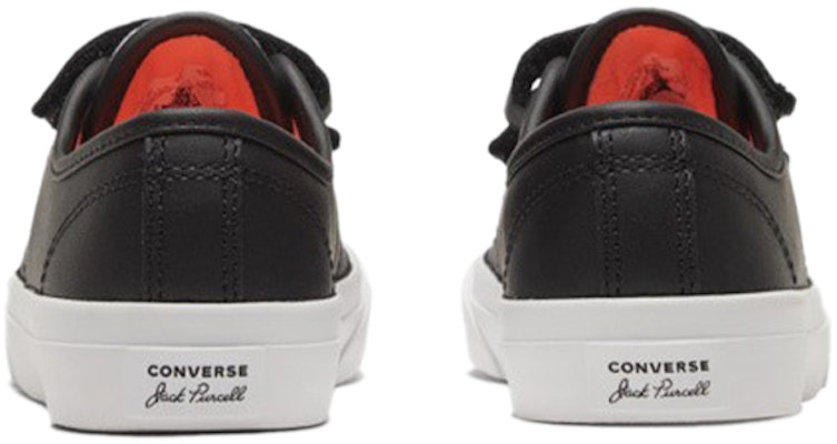(Preschool) Converse Jack Purcell K Black/White/Orange 369801C Purchase (Preschool) Converse Jack Purcell K Black/White/Orange 369801C