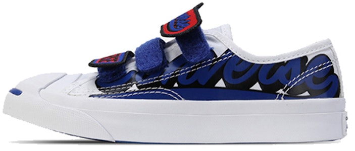 (PS) コンバース ジャックパーセル 白/青 366490C Buy (PS) コンバース ジャックパーセル 白/青 366490C