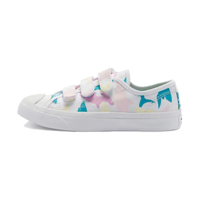 (PS) Converse Jack Purcell Low Easy-On 'Shark Bite - White'
