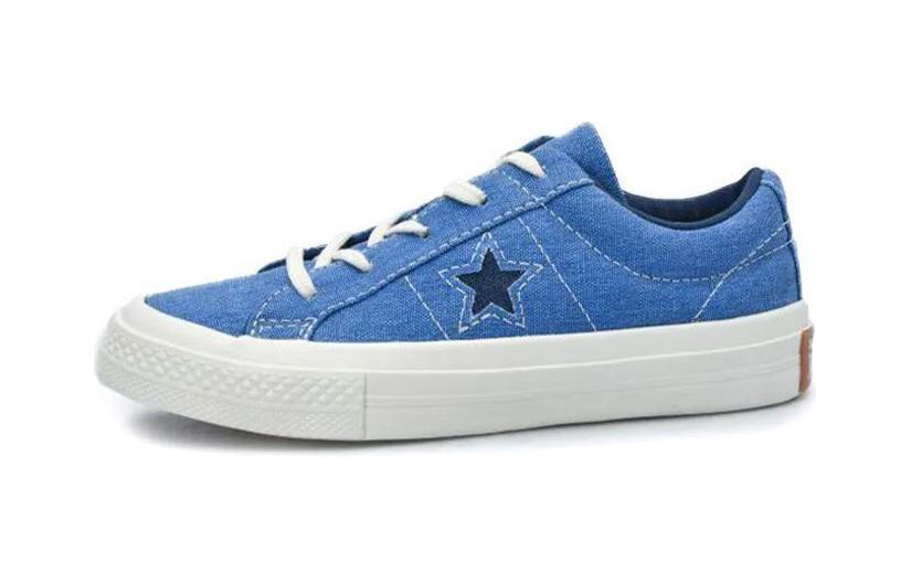 (Preschool) Converse one star K Blue/White 364169C