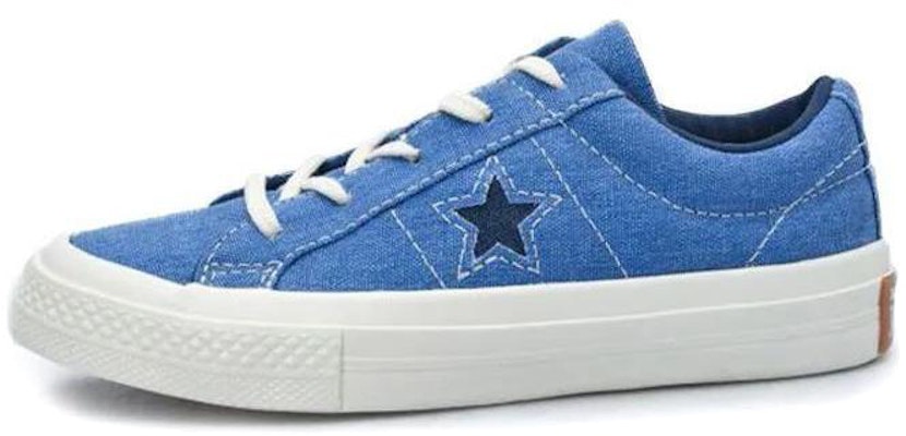 (Preschool) Converse one star K Blue/White 364169C Buy (Preschool) Converse one star K Blue/White 364169C