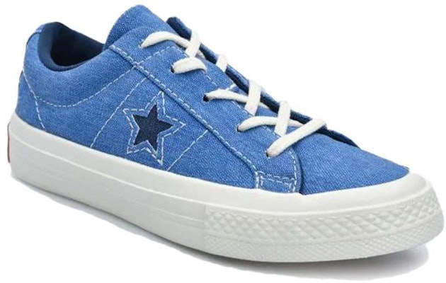 (Preschool) Converse one star K Blue/White 364169C Lookbook (Preschool) Converse one star K Blue/White 364169C