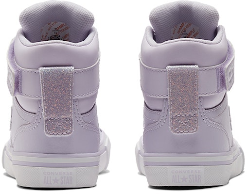 (Preschool) Converse Pro Blaze Strap Easy-On High 'Vapor Violet Glitter' A03041C Shop (Preschool) Converse Pro Blaze Strap Easy-On High 'Vapor Violet Glitter' A03041C