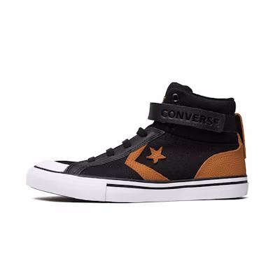(PS) Converse Pro Blaze Strap Sneakers K Black/Orange/Yellow