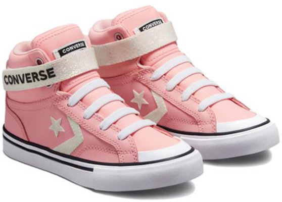 (Youth) Converse Pro Blaze Strap 'Pink White' 672129C Lookbook (Youth) Converse Pro Blaze Strap 'Pink White' 672129C