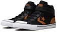Order (PS) Converse Pro Blaze Strap Sneakers Zwart/Oranje/Geel 663653C