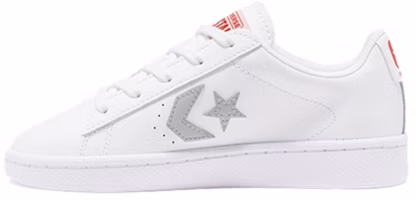 (Preschool) Converse Rivals Pro Leather 'White Red' 368404C (Preschool) Converse Rivals Pro Leather 'White Red' 368404C