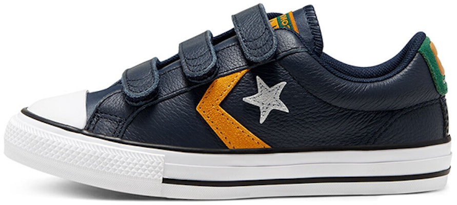 中童 Converse Star Player 3V 低筒 兒童板鞋 藍色 Buy 中童 Converse Star Player 3V 低筒 兒童板鞋 藍色