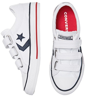 (Preschool) Converse Star Player 3V Low Top 'White Blue' 315660C Purchase (Preschool) Converse Star Player 3V Low Top 'White Blue' 315660C