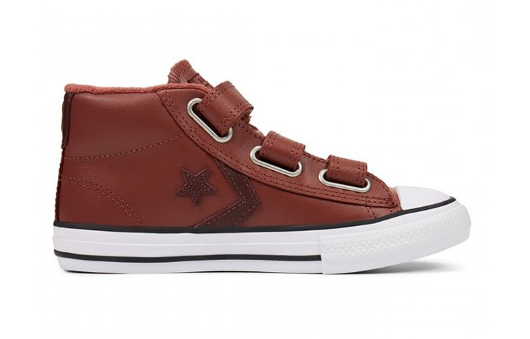 Order (PS) Converse Star Player Hook and Loop 3V Mid Top 'Rojo' 666039C