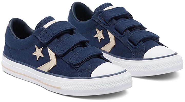 (Preschool) Converse Star Player Low Top 'Blue White' 671903C Lookbook (Preschool) Converse Star Player Low Top 'Blue White' 671903C