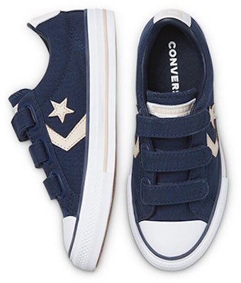 (Preschool) Converse Star Player Low Top 'Blue White' 671903C Shop (Preschool) Converse Star Player Low Top 'Blue White' 671903C