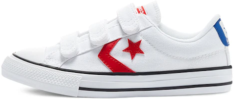 (Preschool) Converse Star Player Low Top 'White' 670227C (Preschool) Converse Star Player Low Top 'White' 670227C