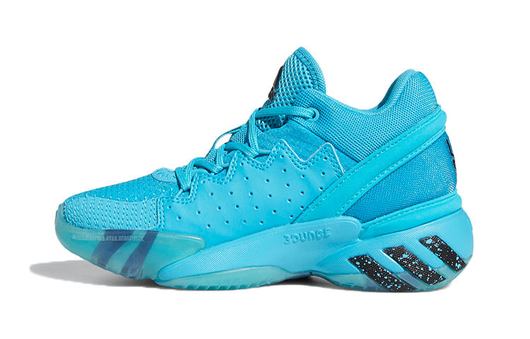 (Preschool) Crayola x adidas D.O.N. Issue #2 Little Kid 'Signal Cyan' FW8759