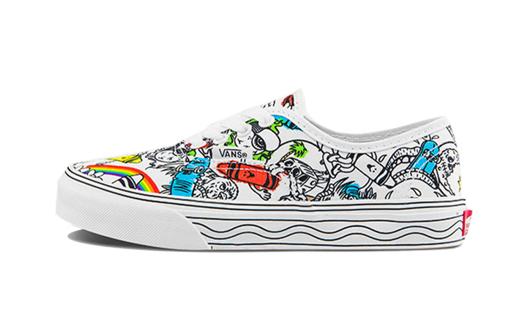 Vans Crayola Authentic 'White Black'