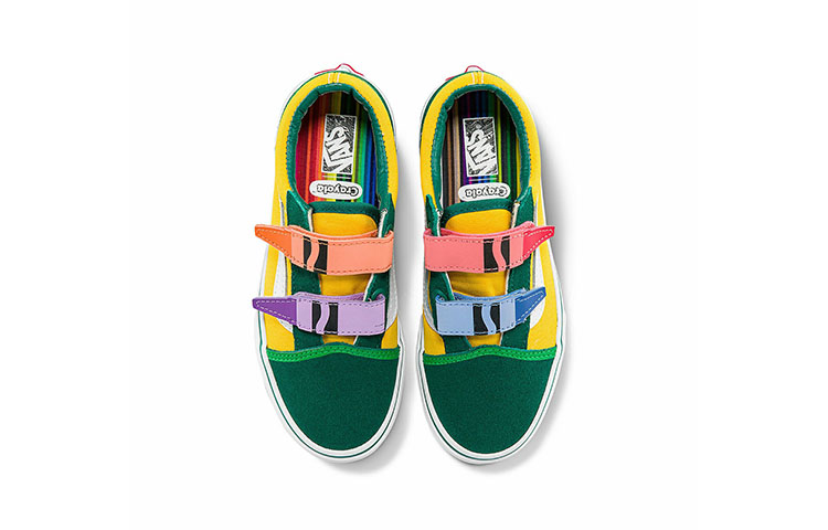Vans Crayola Old Skool 'Green Yellow' 圖 3
