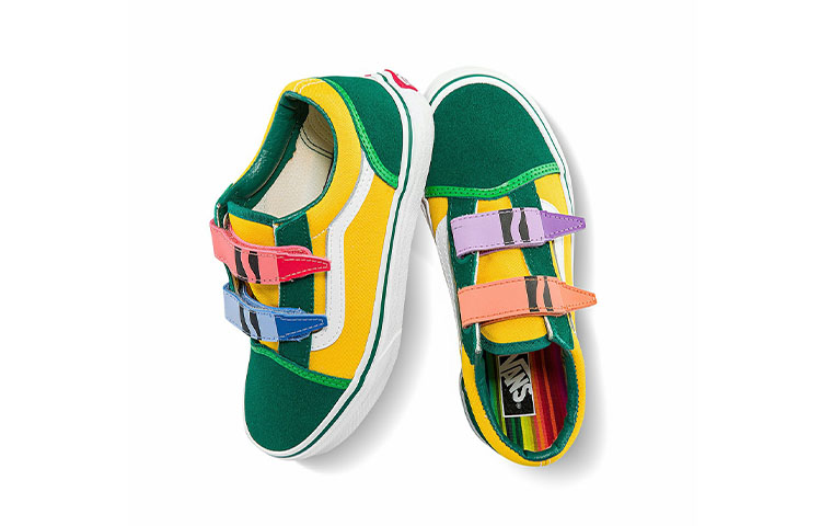 Vans Crayola Old Skool 'Green Yellow' 圖 4
