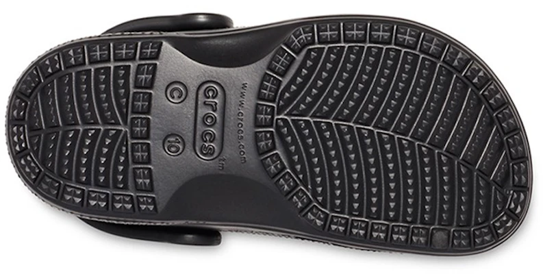 (Preschool) Crocs Baya Clog 'Black' 205483-001 Sizing (Preschool) Crocs Baya Clog 'Black' 205483-001