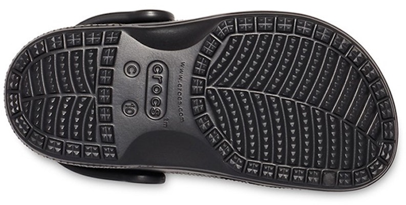 (Preschool) Crocs Baya Clog 'Black' 205483-001 Sizing (Preschool) Crocs Baya Clog 'Black' 205483-001