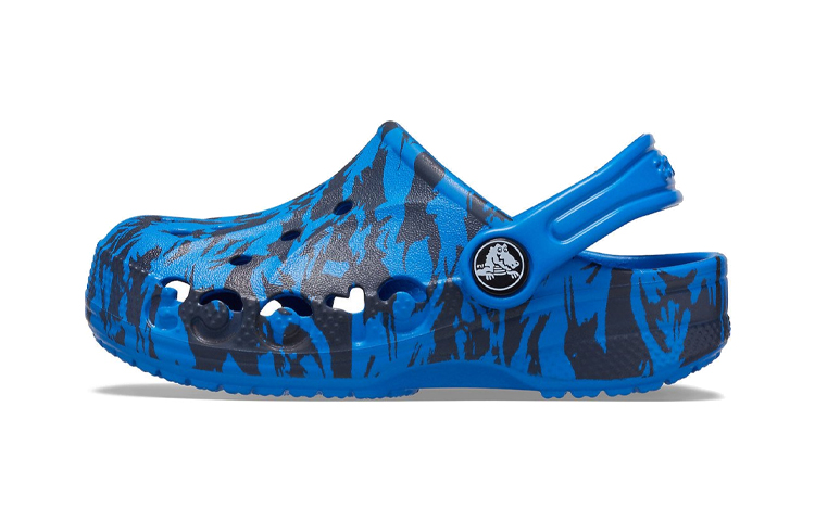 (Preschool) Crocs Baya Clog 'Blue Print' 206180-4JL