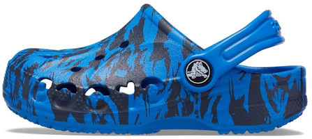 (Preschool) Crocs Baya Clog 'Blue Print' 206180-4JL (Preschool) Crocs Baya Clog 'Blue Print' 206180-4JL