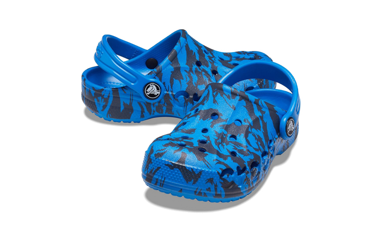 Shop (Preschool) Crocs Baya Clog 'Blue Print' 206180-4JL