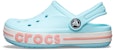 (PS) Crocs Baya Clog 'Biru Muda Pink' 205100-4O9