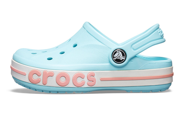 (Preschool) Crocs Baya Clog 'Light Blue Pink' 205100-4O9