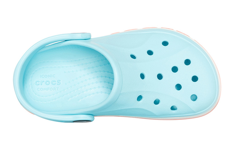 Shop (Preschool) Crocs Baya Clog 'Light Blue Pink' 205100-4O9