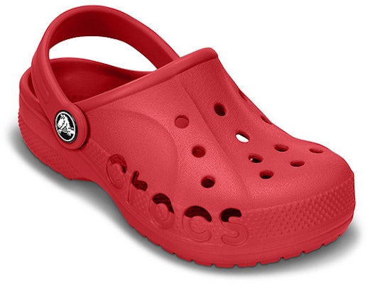 (Preschool) Crocs Baya Clog 'Red' 10190-6EN Lookbook (Preschool) Crocs Baya Clog 'Red' 10190-6EN