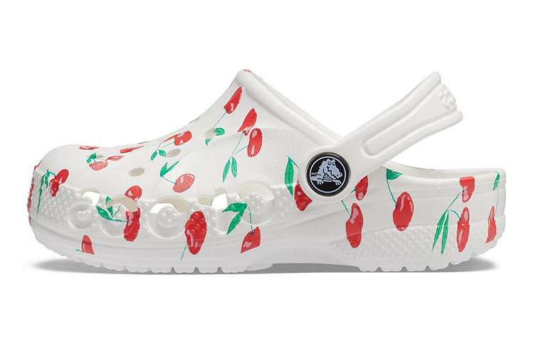 (Preschool) Crocs Baya Graphic Clogs 'White Cherry' 207017-1F6