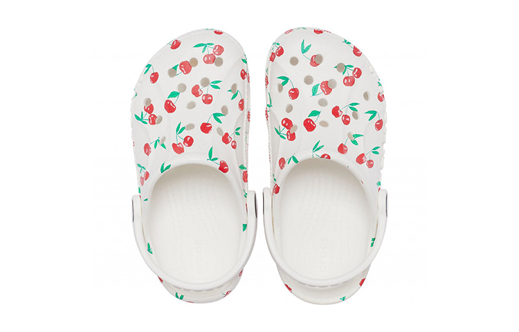 Purchase (Preschool) Crocs Baya Graphic Clogs 'White Cherry' 207017-1F6