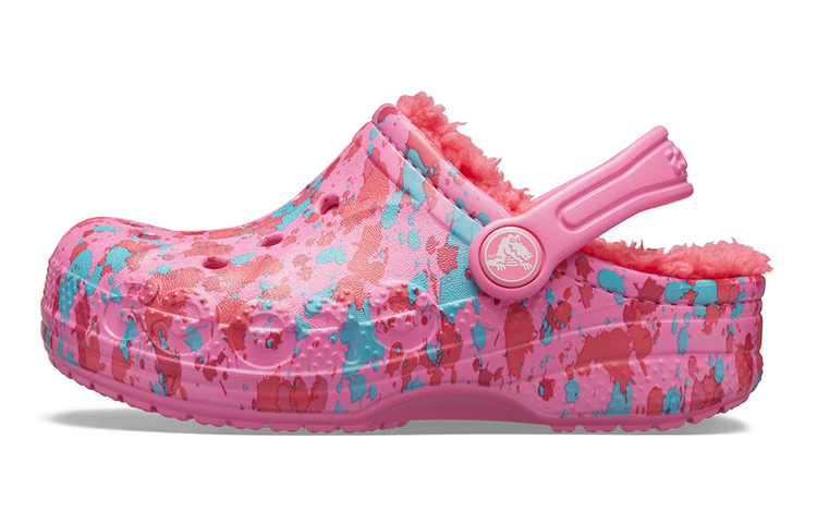 (Preschool) Crocs Baya Printed Lined 'Pink' 205888-6SD