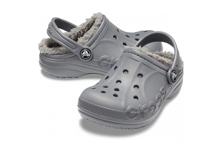 Lookbook (PS) (幼児用) クロックス ベイアバンド 'Cozy Warm Grey' 205977-00Q 205977-00Q
