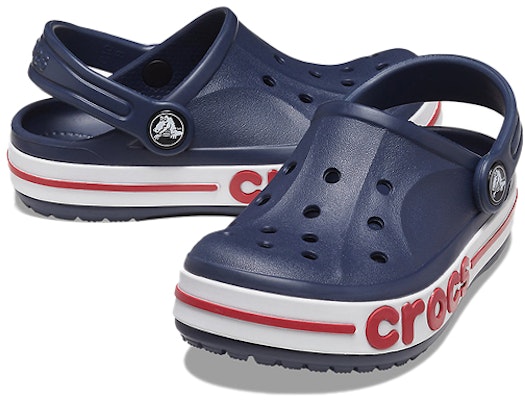 兒童 Crocs卡駱馳 Bayaband Clog 沙灘洞洞涼鞋 深藍 Shop 兒童 Crocs卡駱馳 Bayaband Clog 沙灘洞洞涼鞋 深藍