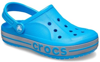 兒童 Crocs卡羅琪 舒適 防滑防踢兒童涼鞋 海藍色 Lookbook 兒童 Crocs卡羅琪 舒適 防滑防踢兒童涼鞋 海藍色