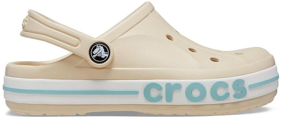 (Preschool) Crocs Bayaband Clogs 'Beige Blue' 207019-11S Order (Preschool) Crocs Bayaband Clogs 'Beige Blue' 207019-11S
