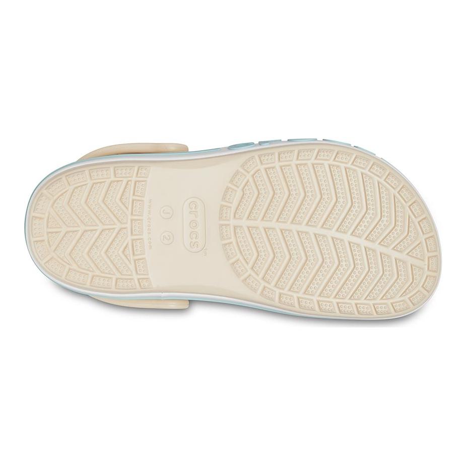 Details for (PS) Crocs Bayaband Zuecos 'Beige Azul' 207019-11S