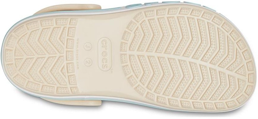 (Preschool) Crocs Bayaband Clogs 'Beige Blue' 207019-11S Details for (Preschool) Crocs Bayaband Clogs 'Beige Blue' 207019-11S